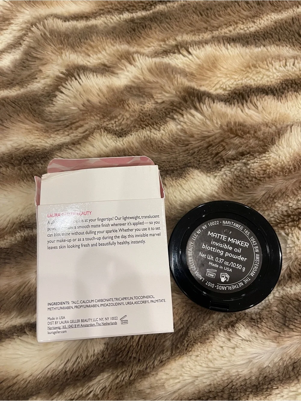Laura Geller Matte Maker Invisible Oil Blotting Powder Full Size NEW